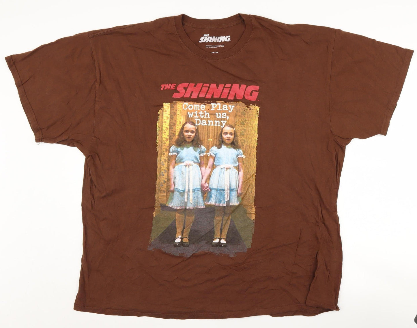 The Shining Men's Brown 2XL Graphic T-Shirt