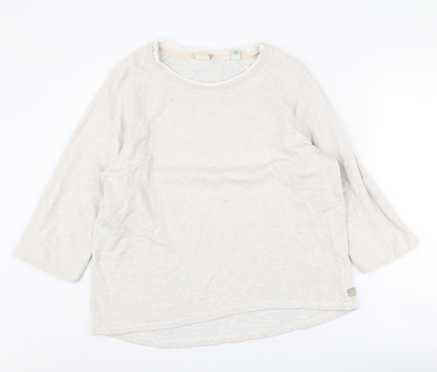 Scotch & Soda Women's Ivory Pullover Sweatshirt, S