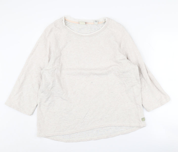 Scotch & Soda Women's Ivory Pullover Sweatshirt, S