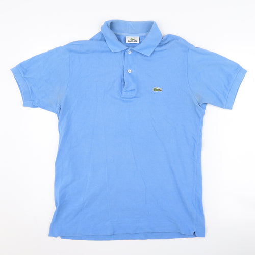 Lacoste Men's Blue Polo Shirt, Size M
