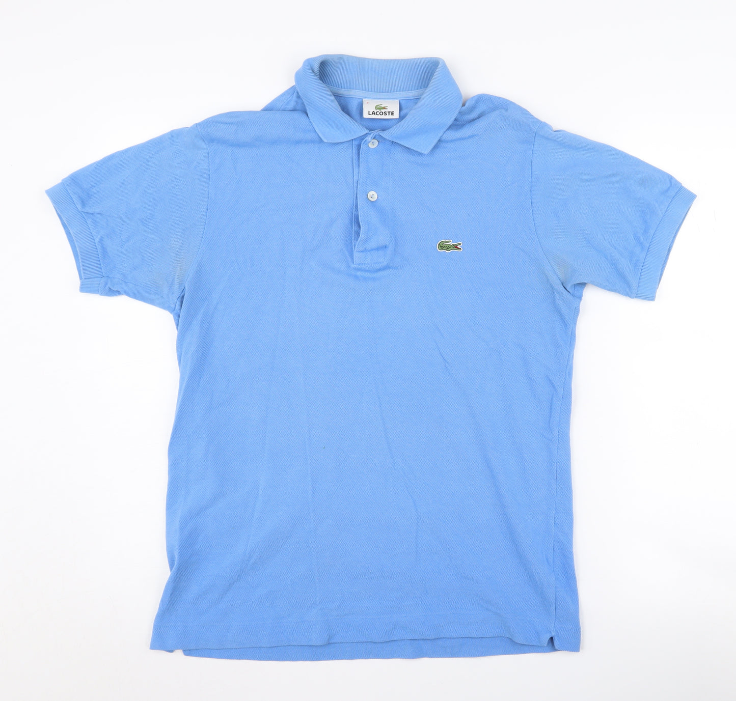 Lacoste Men's Blue Polo Shirt, Size M