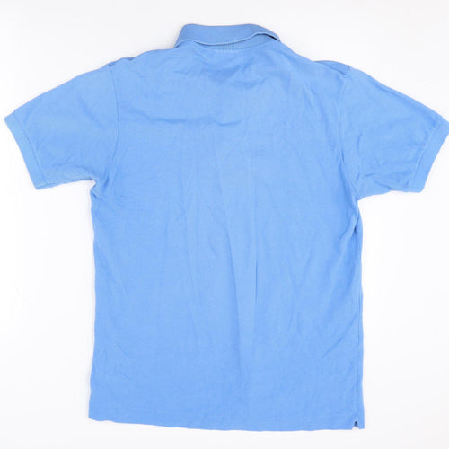 Lacoste Men's Blue Polo Shirt, Size M