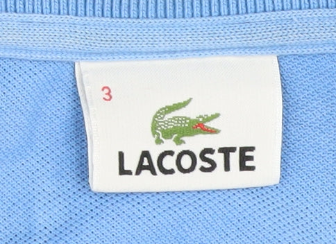 Lacoste Men's Blue Polo Shirt, Size M