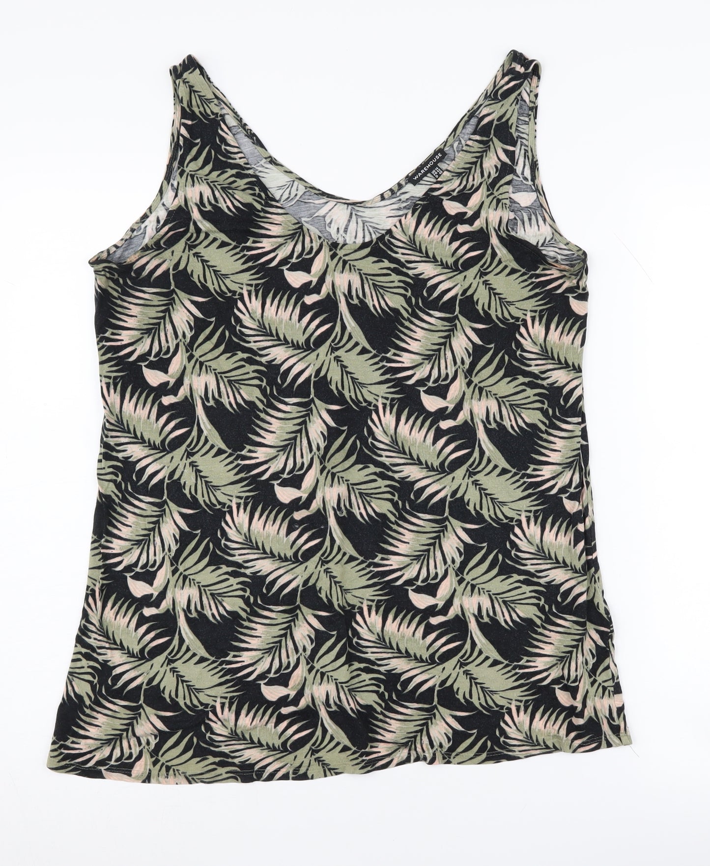 Warehouse Women's Multicoloured Camisole Tank Top Size 14