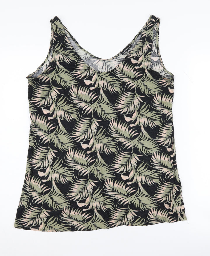 Warehouse Women's Multicoloured Camisole Tank Top Size 14