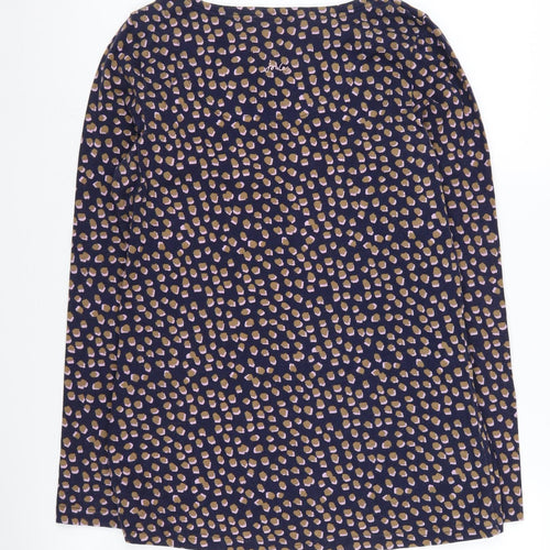Joules Women's Multicoloured Animal Print Top, Size 12