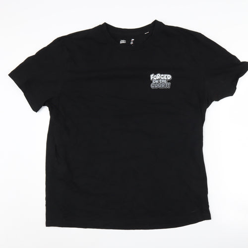 Stanley/Stella Men's Black Graphic T-Shirt XL