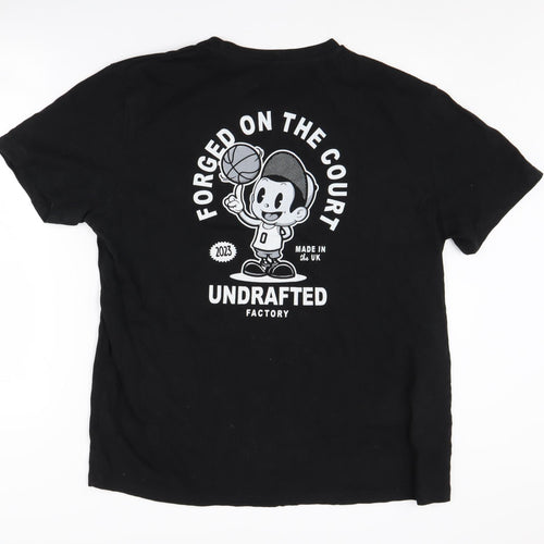 Stanley/Stella Men's Black Graphic T-Shirt XL