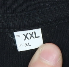 Stanley/Stella Men's Black Graphic T-Shirt XL