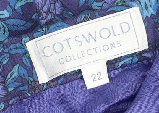 Cotswold Collections Women's Floral Skirt, Size 22