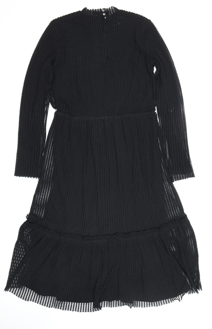 Minimum Women's Black Long Sleeve Dress Size 10