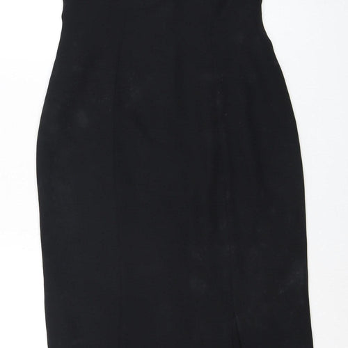 Jacques Vert Black Sleeveless Women's Dress Size 10