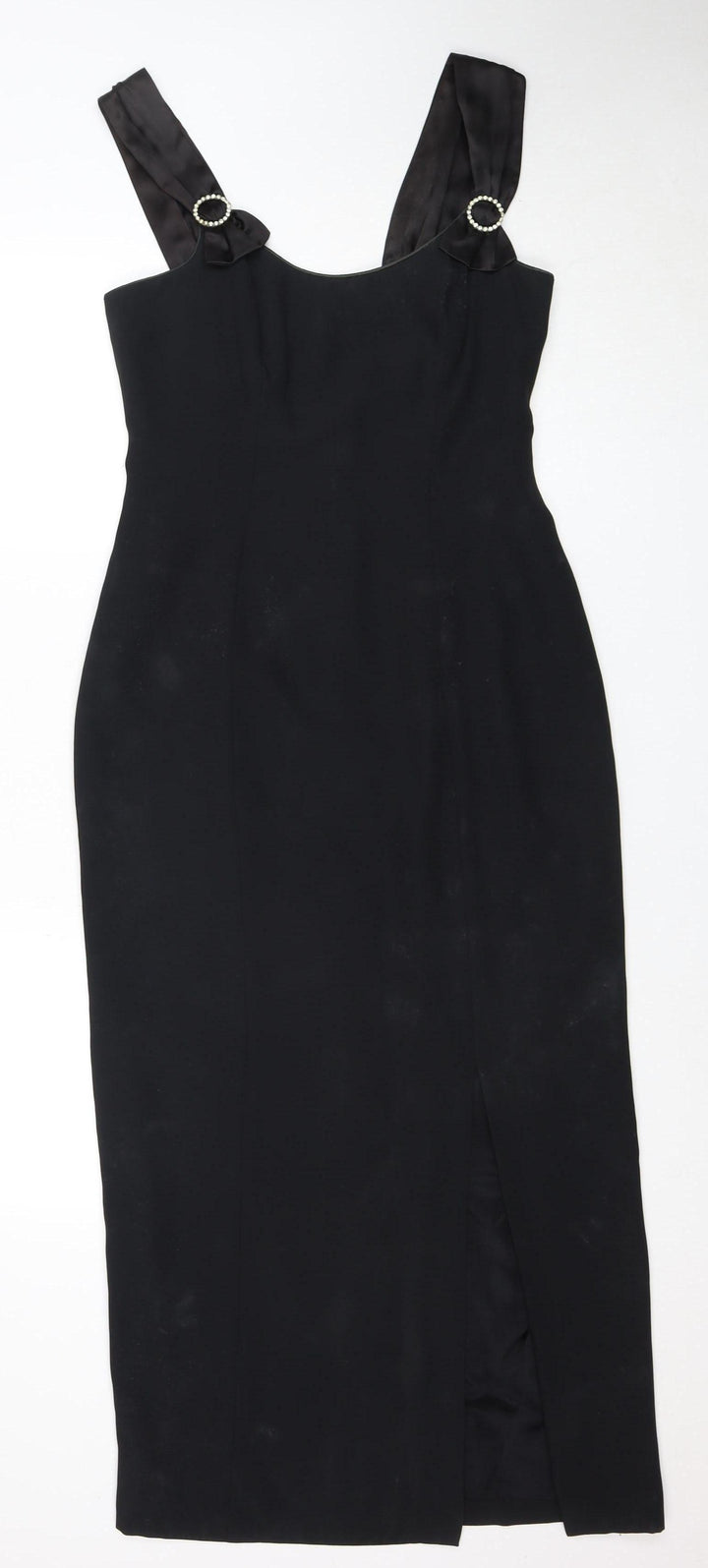 Jacques Vert Black Sleeveless Women's Dress Size 10