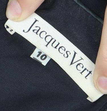 Jacques Vert Black Sleeveless Women's Dress Size 10
