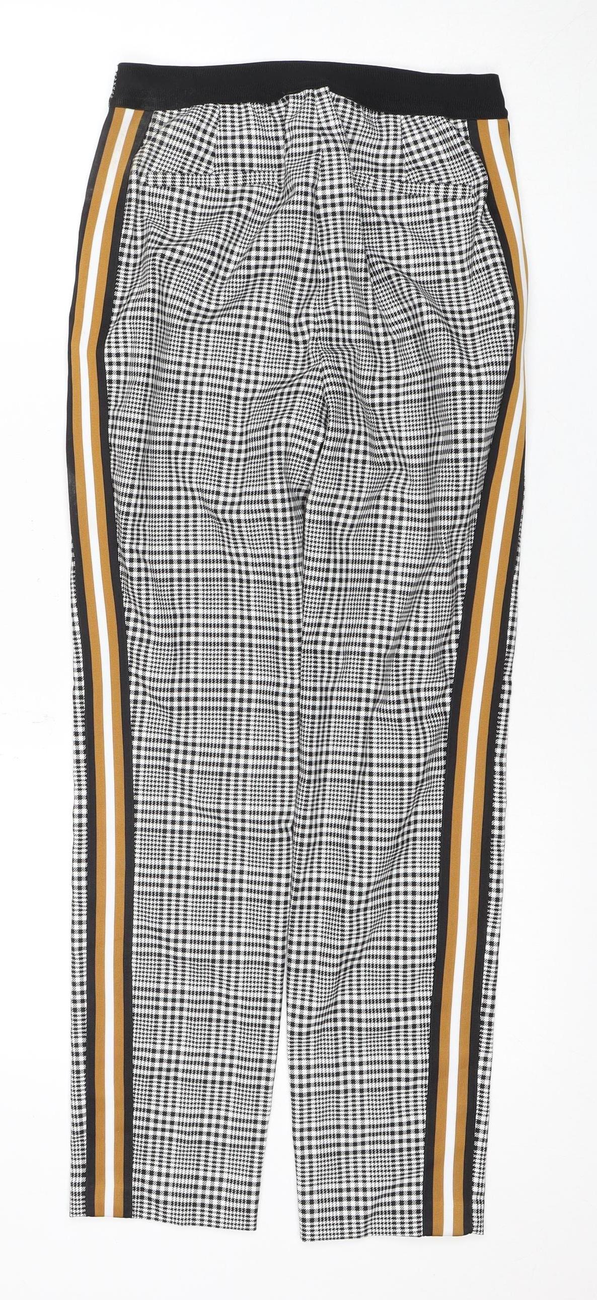 Marks and Spencer Women's Check Trousers Size 6
