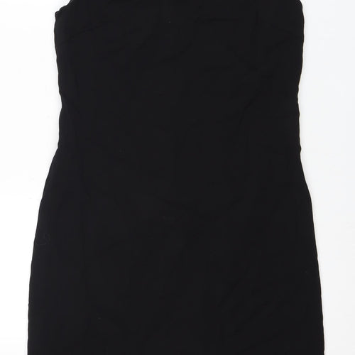 Episode Black Wool Dress, UK 12, Sleeveless Zip
