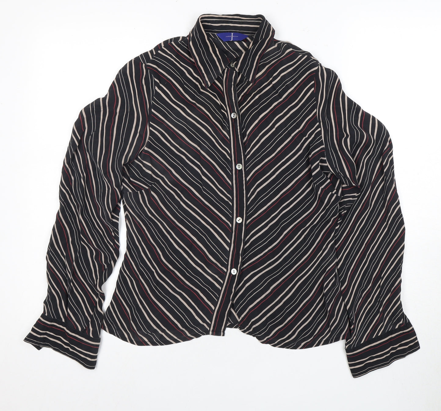 Designers at Debenhams Women’s Black Striped Silk Shirt