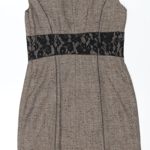 Jessica Howard Women's Brown Sheath Dress Size 10