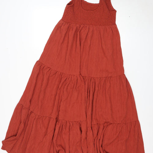 ASOS Design Women's Red Mini Midi Dress Size 6