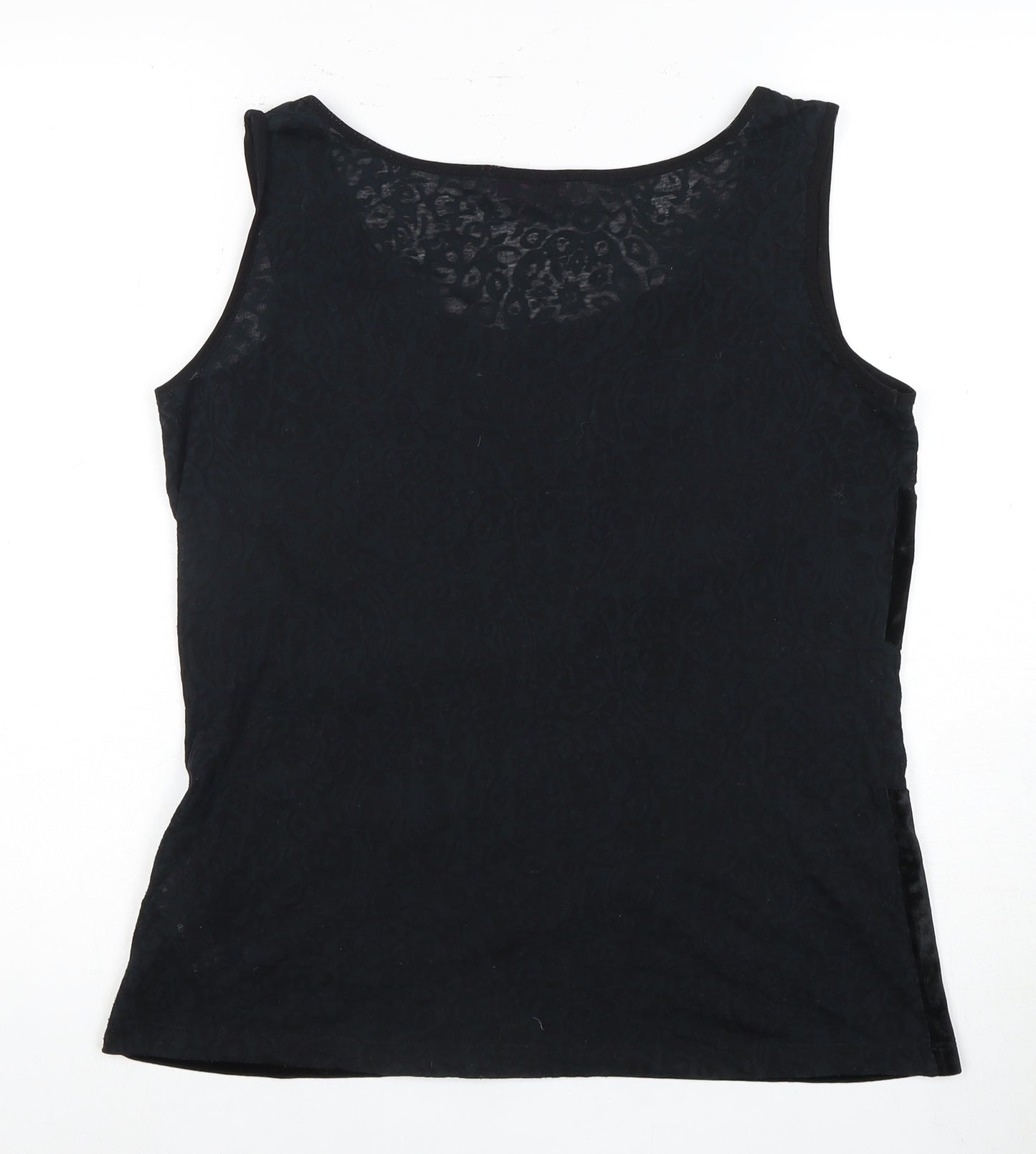 Marks and Spencer Women's Black Tank Top, Size 14