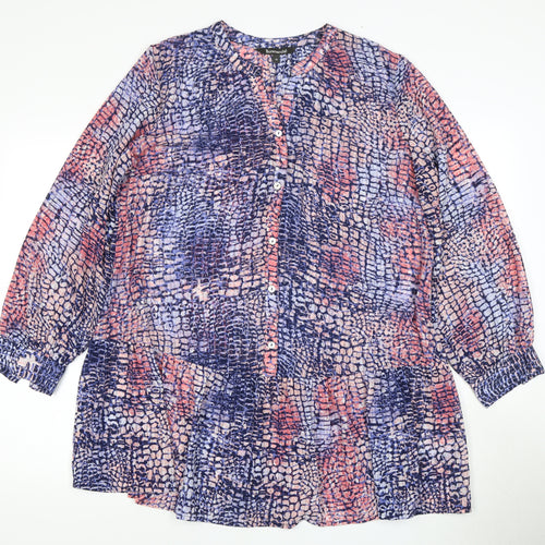 Bonmarché Women's Multicoloured Blouse Size 16