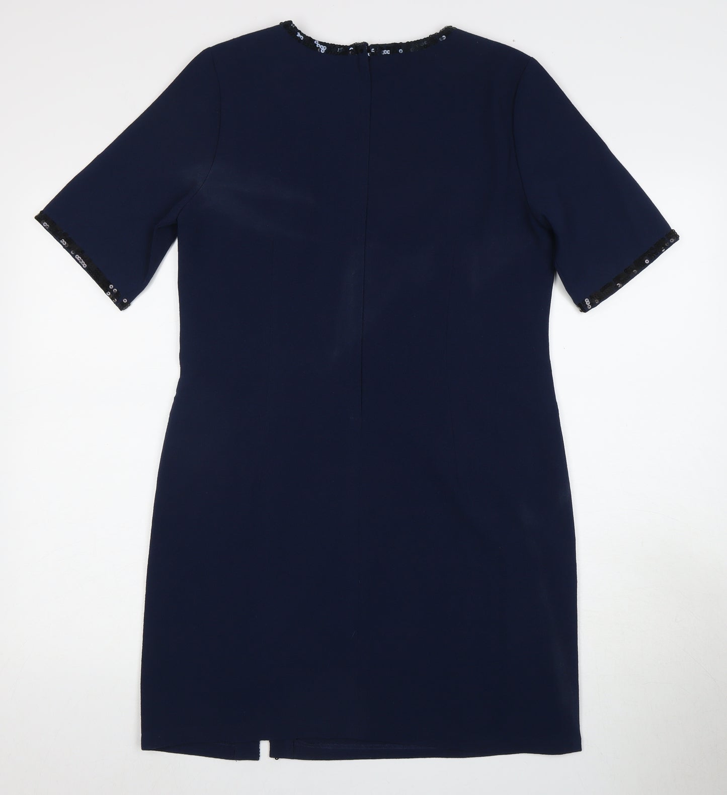 Fever London Blue Sheath Party Dress Size 12