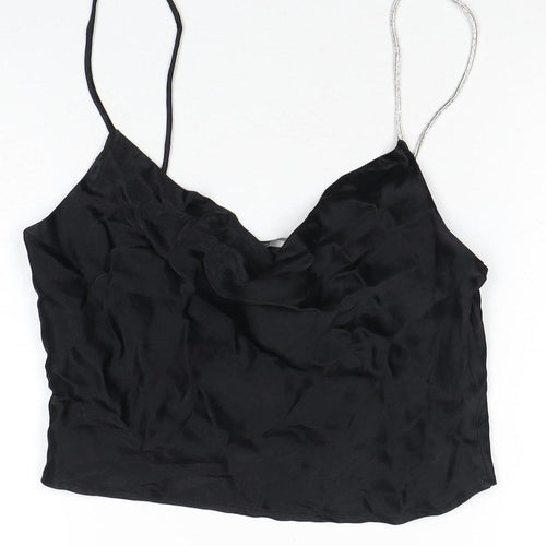 Zara Women's Black Camisole Tank - Size 8