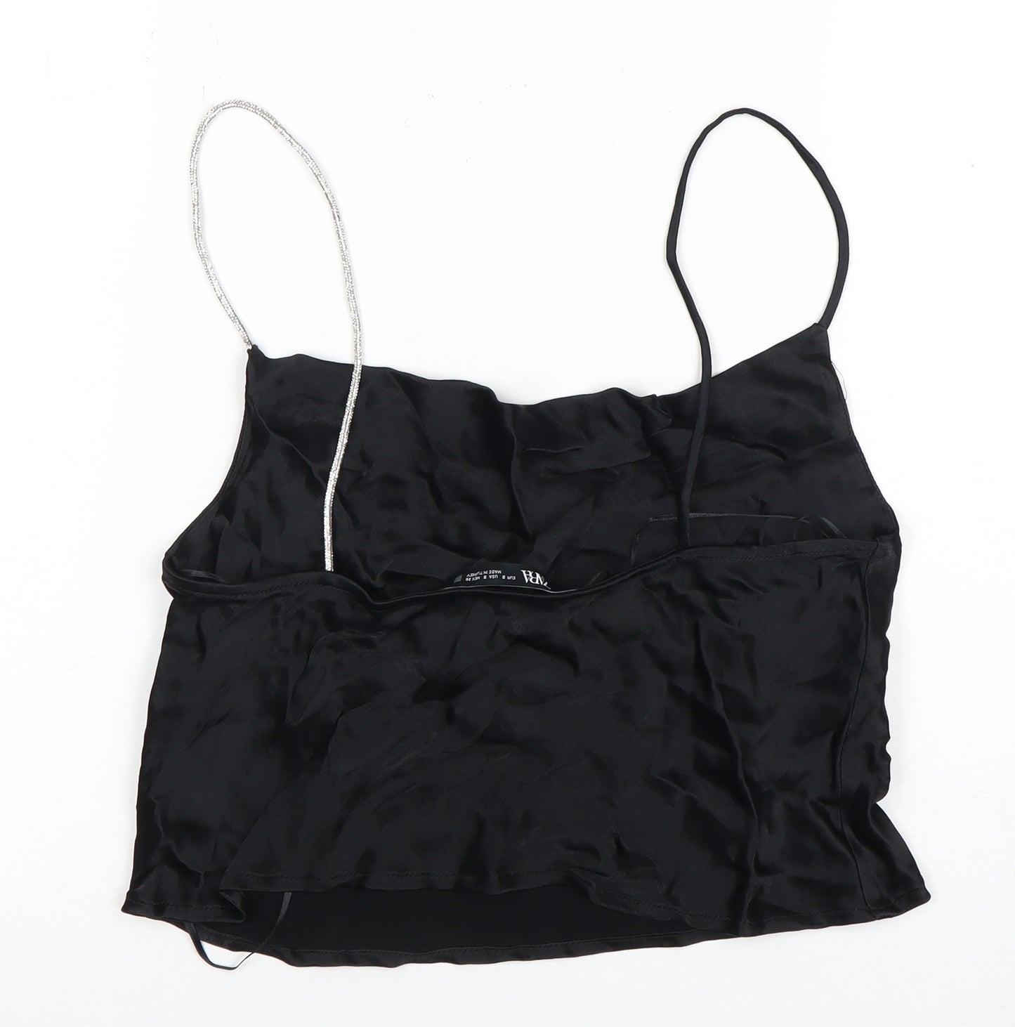 Zara Women's Black Camisole Tank - Size 8
