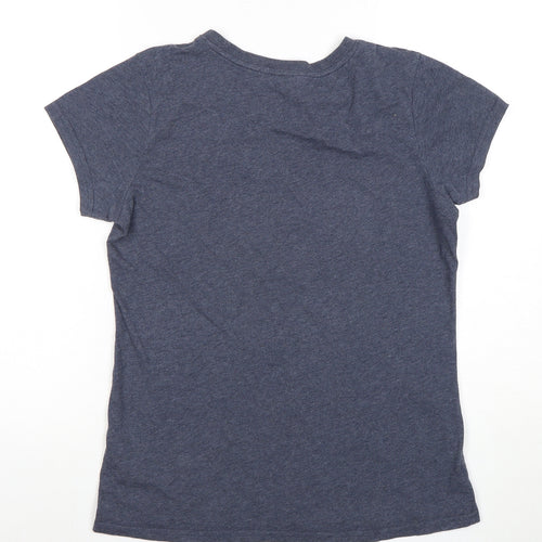 Animal Women's Blue T-Shirt, Size 10, Casual Style