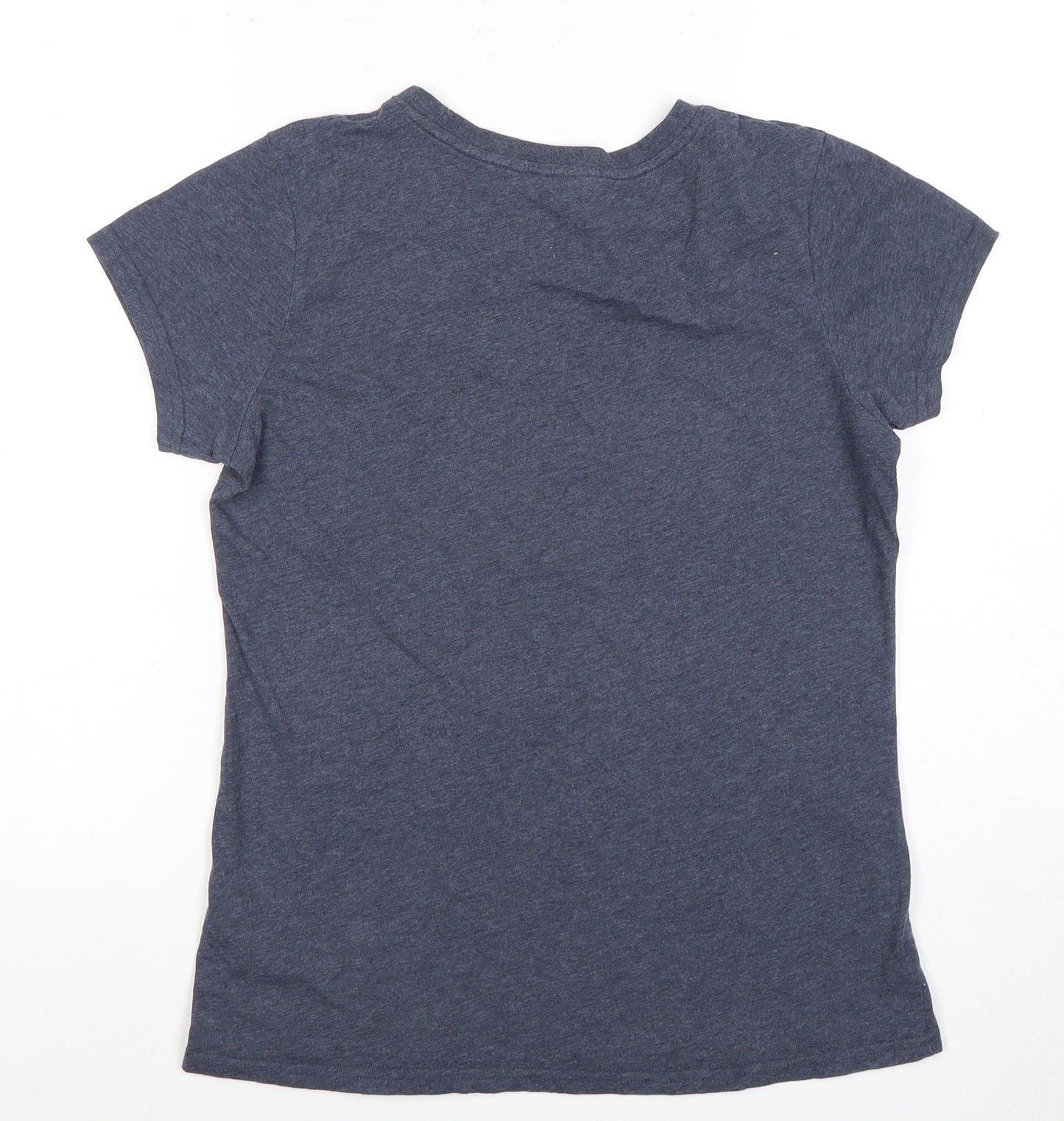 Animal Women's Blue T-Shirt, Size 10, Casual Style