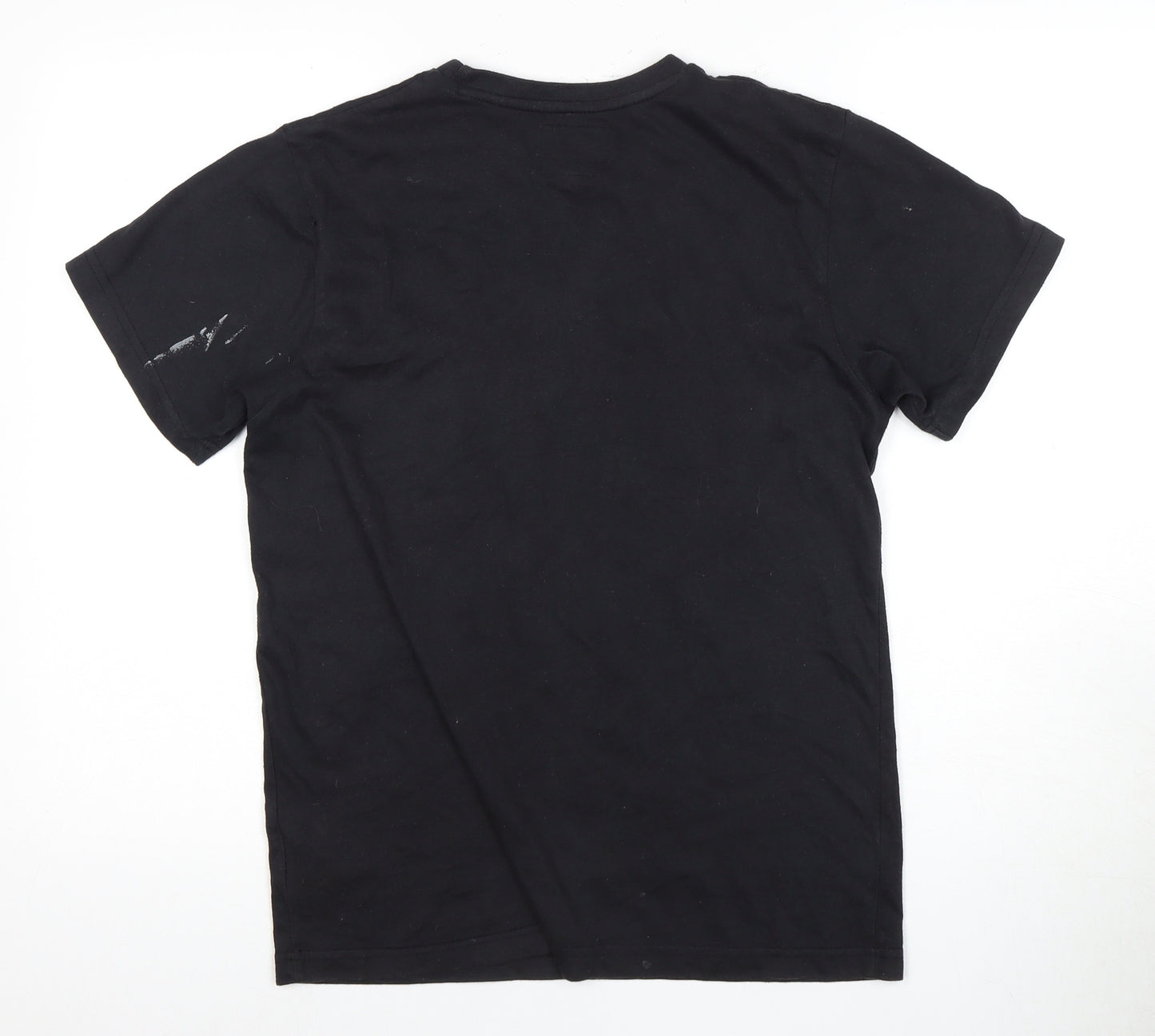 Henleys Men's Black M Short Sleeve Logo T-Shirt