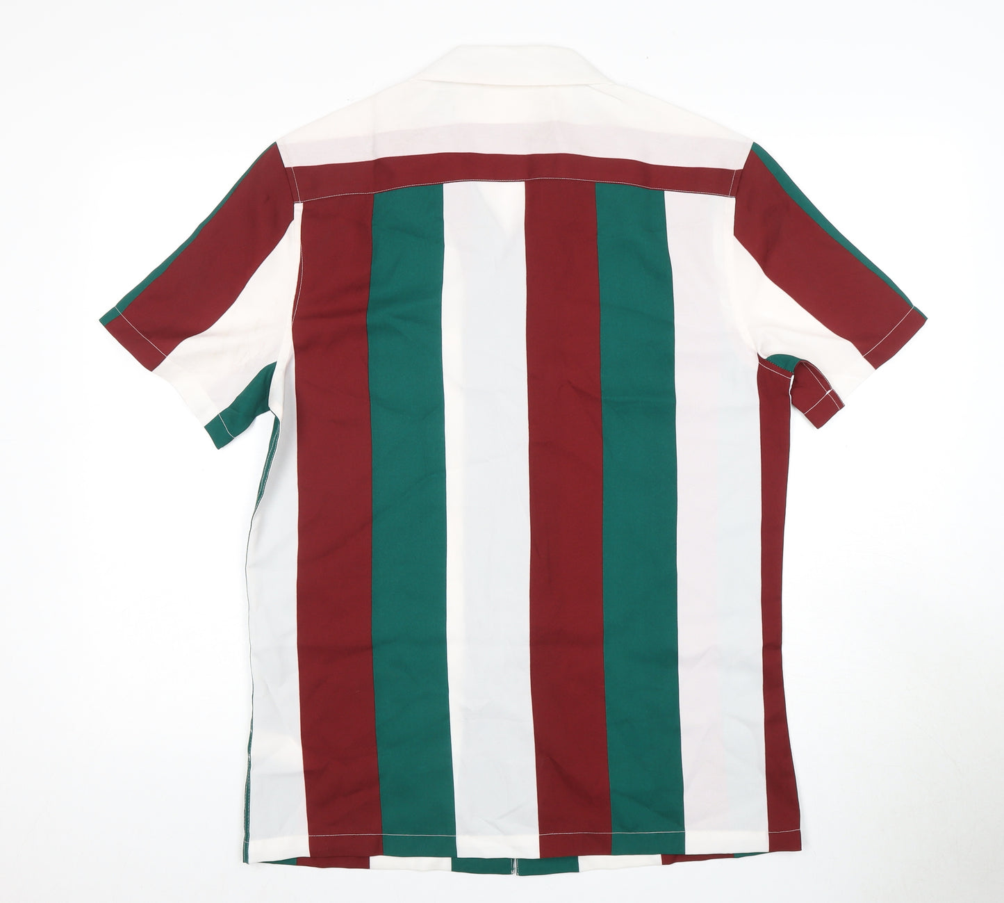 ASOS DESIGN Men's Multicoloured Striped Shirt M