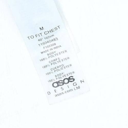 ASOS DESIGN Men's Multicoloured Striped Shirt M