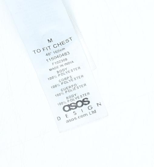 ASOS DESIGN Men's Multicoloured Striped Shirt M