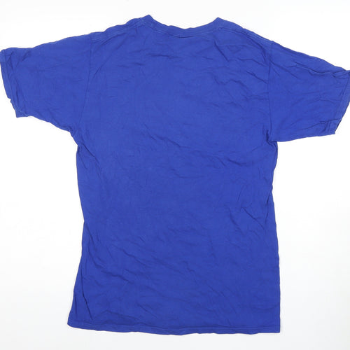 Port & Company Men's Small Blue Rolling Stones Tour T-Shirt