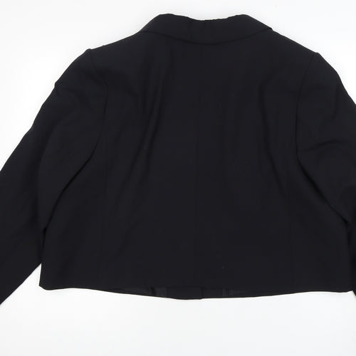 Marks and Spencer Women's Black Suit Jacket Size 22