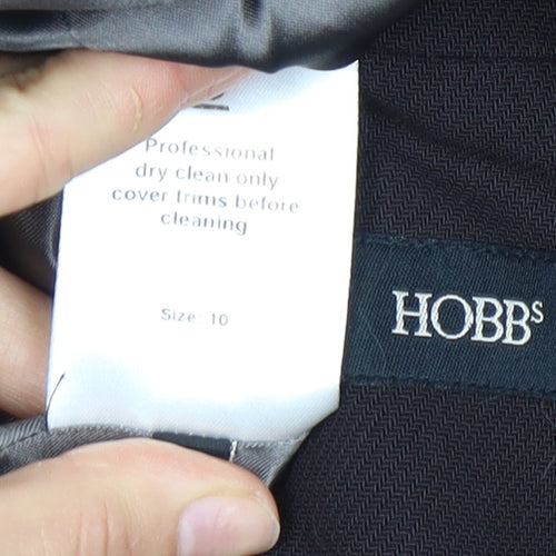 Hobbs Women's Black Wool Blazer Size 10