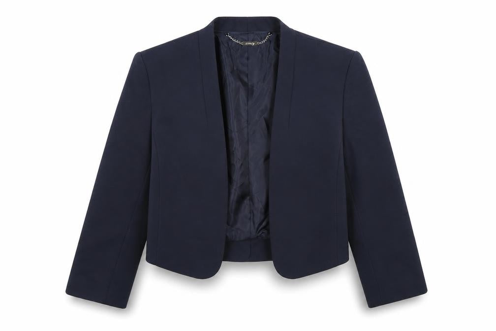 Front view of ORSAY Women's Blue Blazer, size 6, Regular Fit