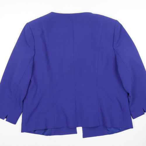 Bonmarché Women's Blue Blazer Size 18