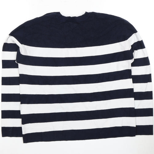 Marks and Spencer Women's Striped Knit Top M
