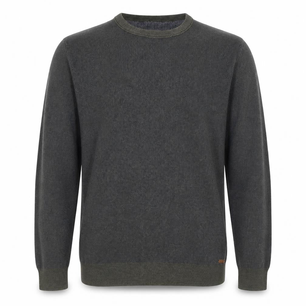 Front view of RJR.John Rocha Men's Grey Cotton jumper M