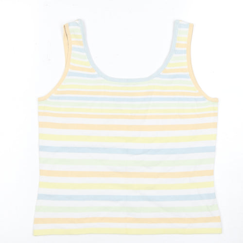 Principles Women's Multicoloured Striped Tank Top Size 14
