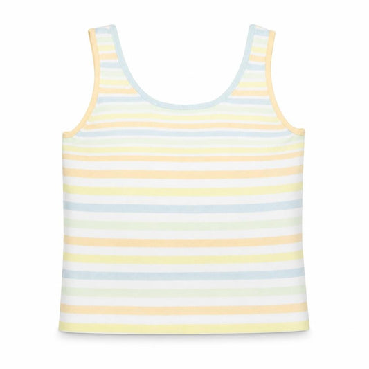Front view of Principles Women's Multicoloured Striped Tank Top, size 14