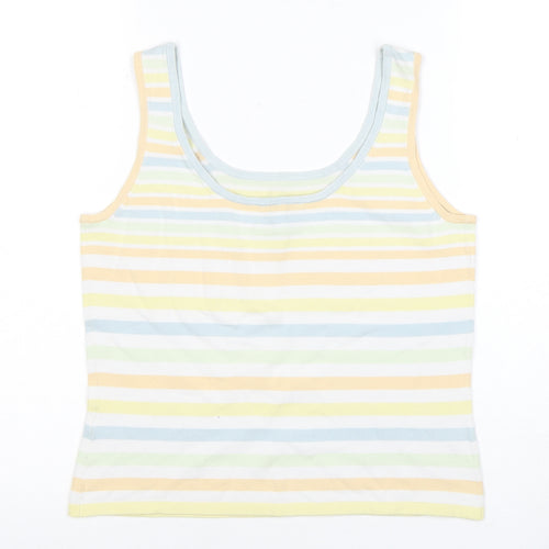 Principles Women's Multicoloured Striped Tank Top Size 14