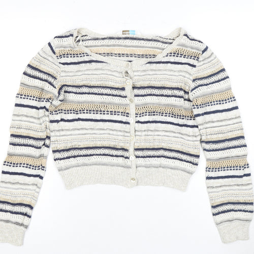 BHS Women's Multicoloured Cardigan Size 12
