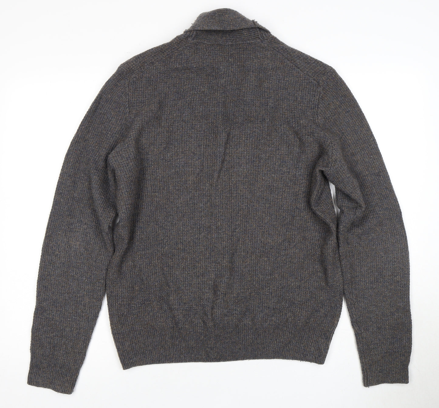 Joseph Abboud Grey Wool Pullover Men's Jumper M