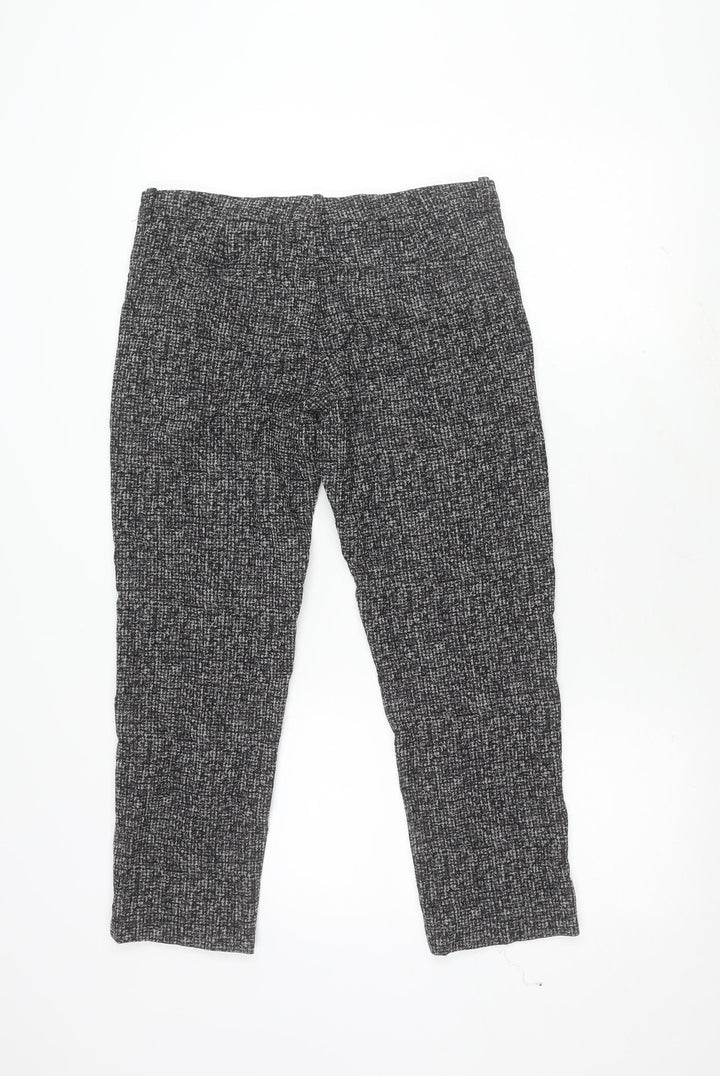 Jigsaw Women's Black Trouser, Size 10, Autumn/Winter Wear