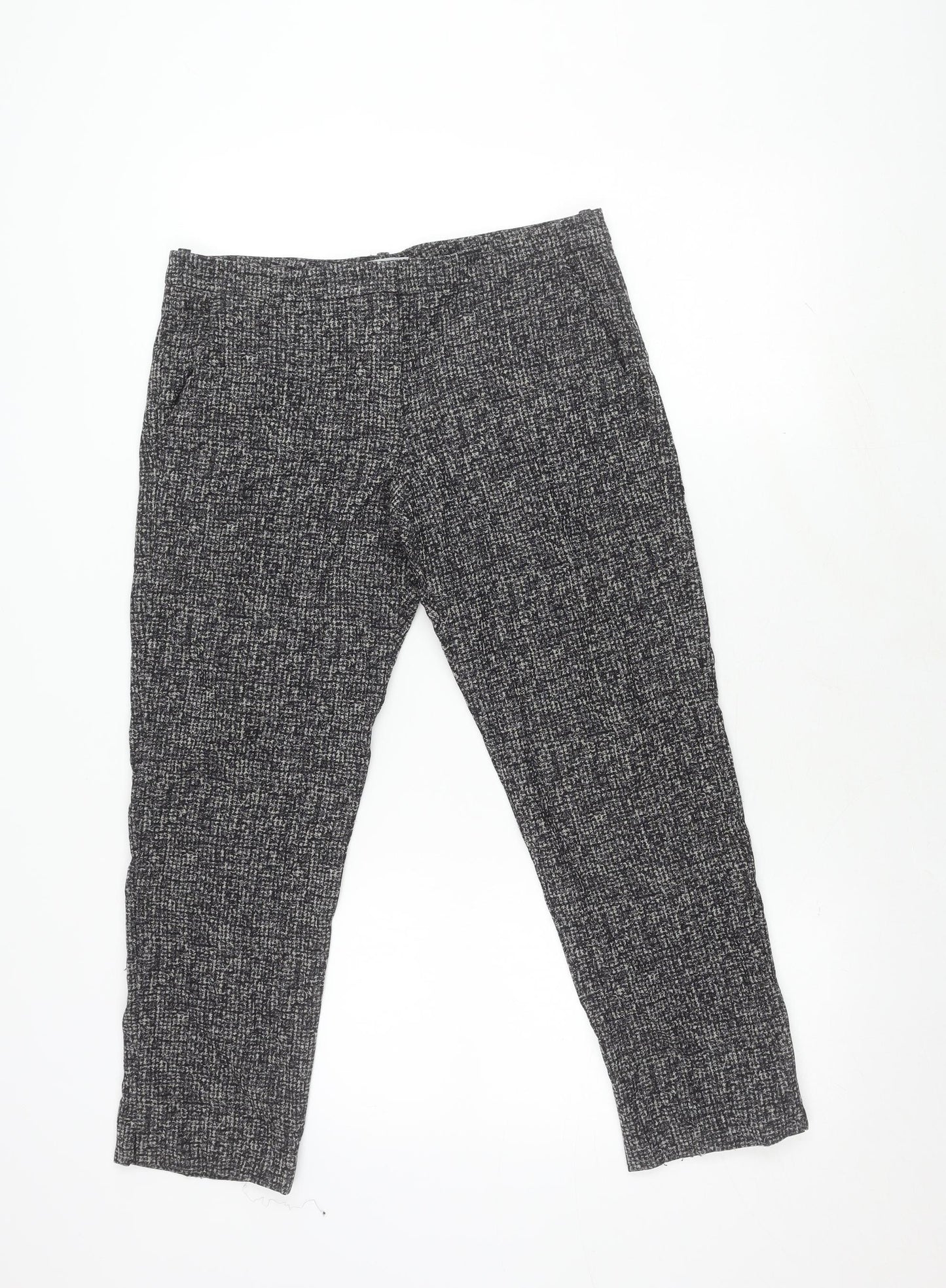 Jigsaw Women's Black Trouser, Size 10, Autumn/Winter Wear