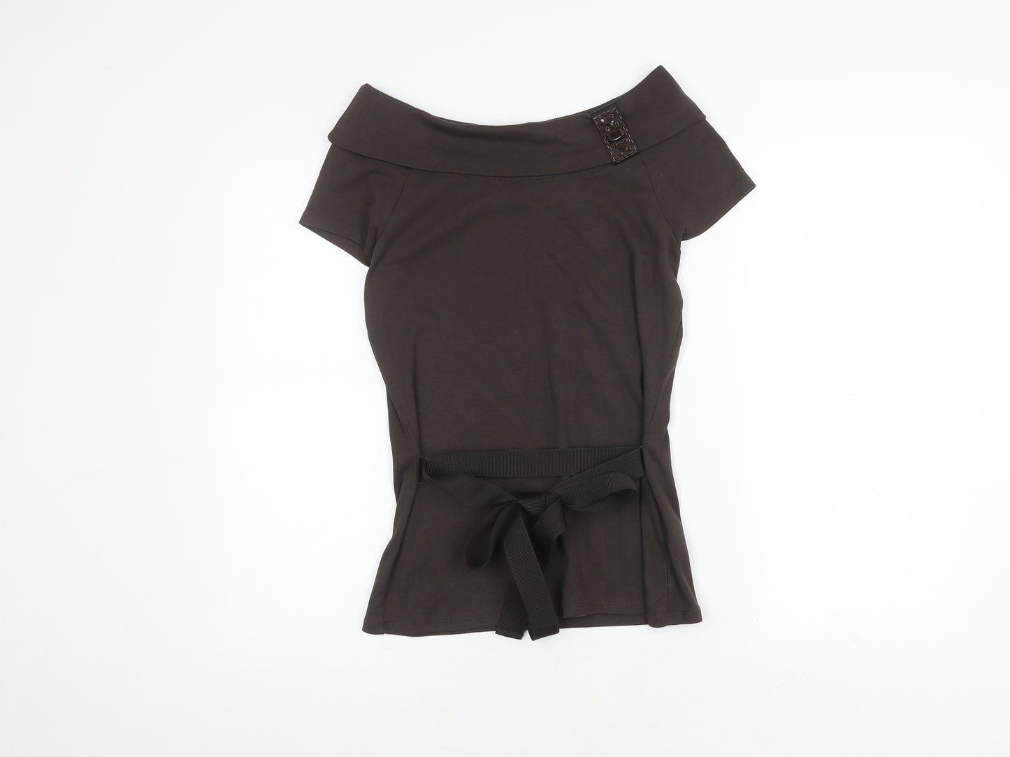 Monsoon Women’s Black Off-Shoulder Top, Size 12