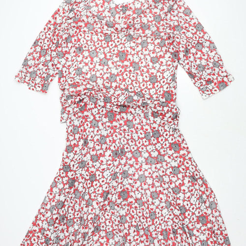 Berkertex Women's Multicoloured Floral Dress Size 16